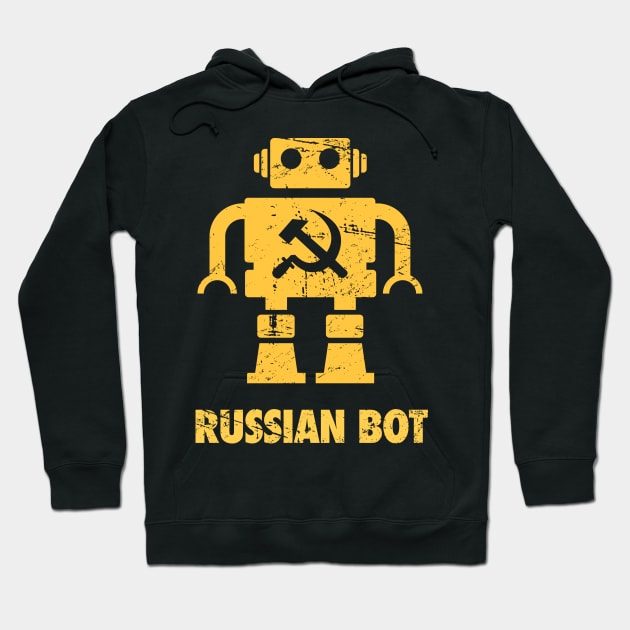 Funny Russian Bot / Internet Troll Hoodie by MeatMan